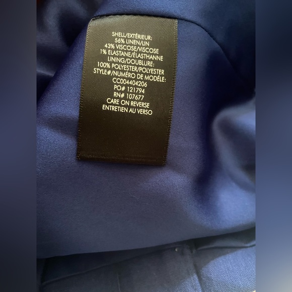 Alice + Olivia - Wome’s Blazer- Style: CC004404206 - Col: G430 Azure Size: 4. - Picture 6 of 7